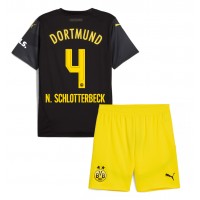 Borussia Dortmund Nico Schlotterbeck #4 Replica Away Minikit 2024-25 Short Sleeve (+ pants)